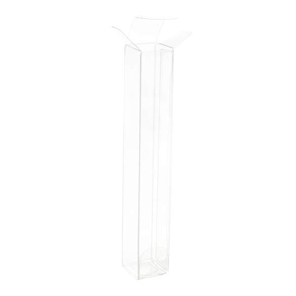 Plastic Doosjes 1,6x1,6x10,8cm Kristalhelder (25 stuks) [FPB289]