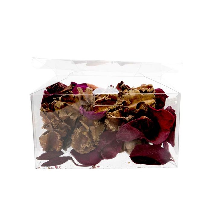 Plastic Doosjes 19,1x17,8x10,2cm Autolock Bodem (25 stuks) [FPLB177]