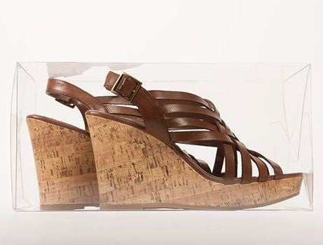 Plastic Doosjes 15,2x15,2x30,5cm Kristalhelder met Autolock Bodem (25 stuks) [FPLB240]