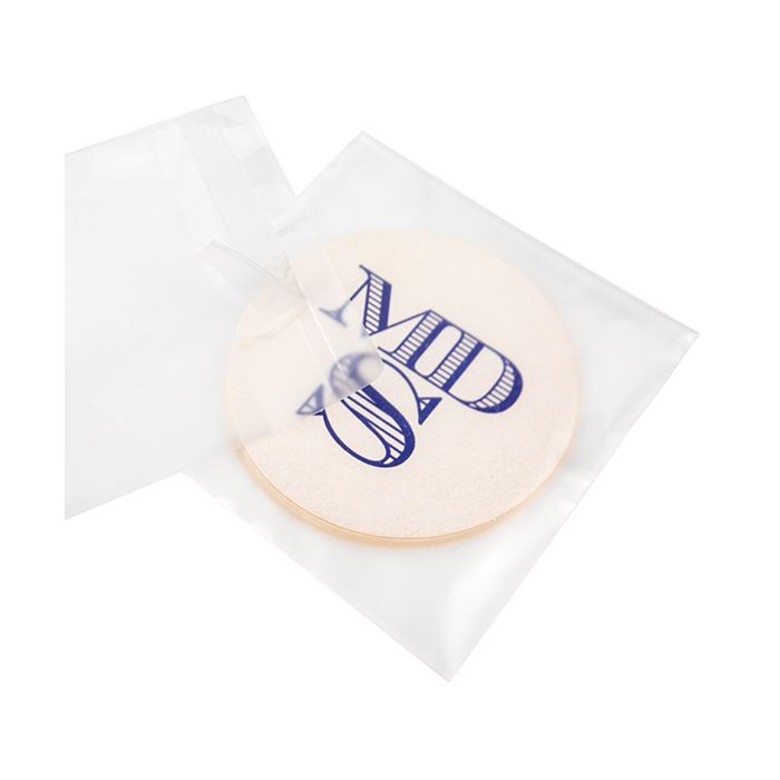 Plastic Zakken Frosted 12.7 x 12.7 cm Hersluitbaar (100 stuks) [B55F]