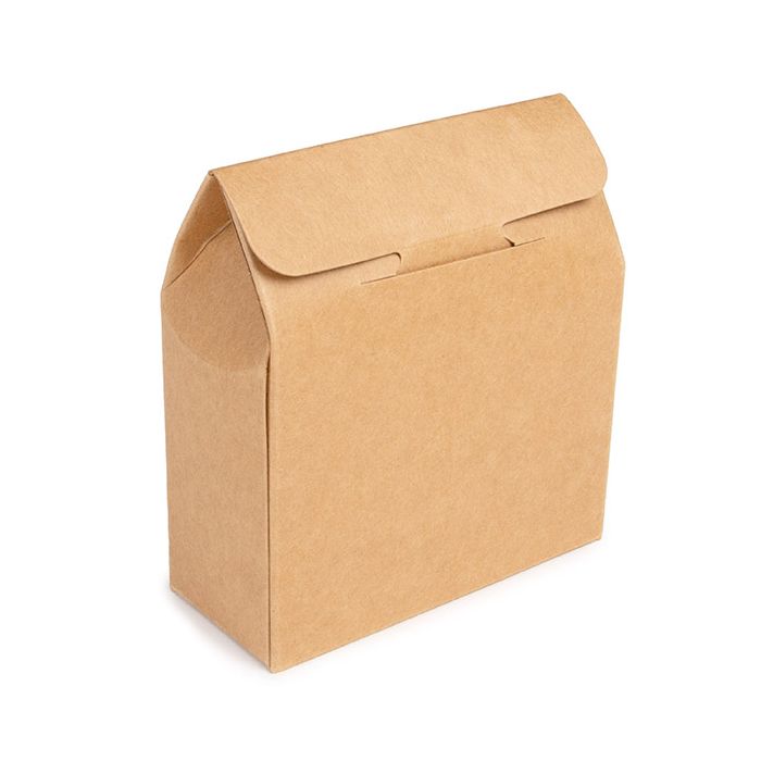 Kraftdoosjes Met Hartjes Venster 8,9x3,8x10,2 cm (25 stuks) [FS343]