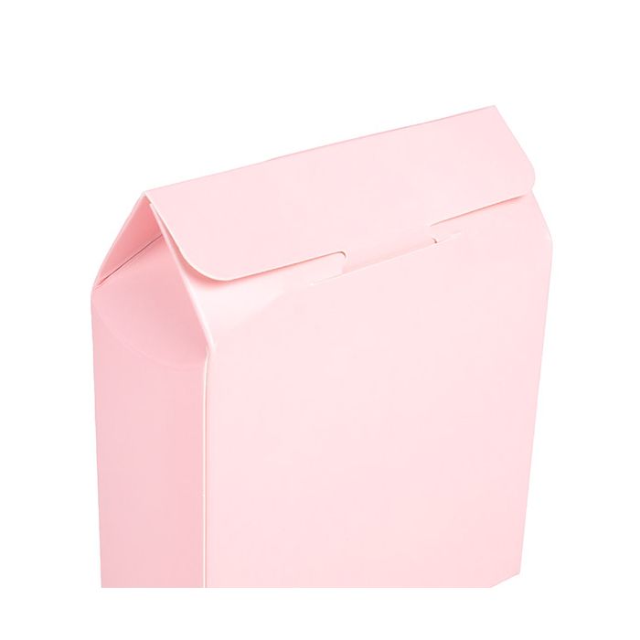Kraftdoosjes Roze Met Rond Venster 10,5x4,4x13,3 cm (25 stuks) [FS347]