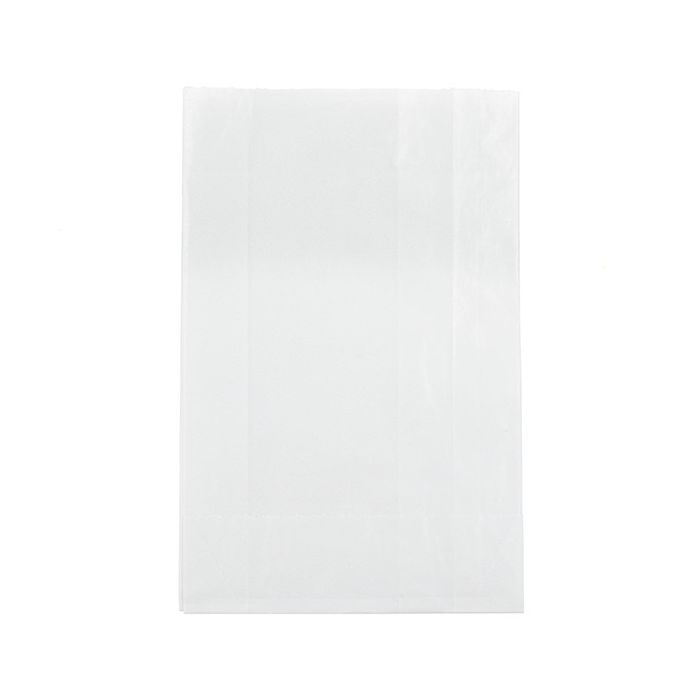 Zijvouwzakken Pergamijn papier 8,3x2,5x12,1cm (100 Stuks) [GLB2]