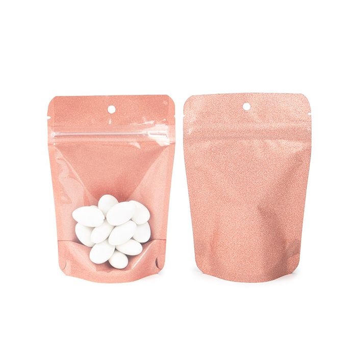 Stazakken Rose/Goude Achterkant 10.2 x6x15.2 cm (100 stuks) [ZBG2GLRG]