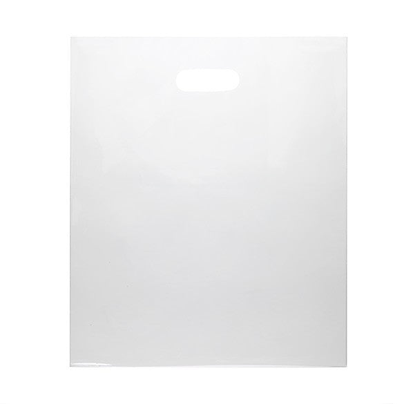 Draagtassen Plastic Helder 38,1x45,7cm 60 Micron LDPE (100 stuks) [H1518CL1]