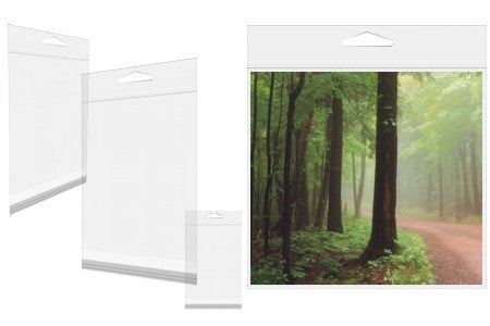 Headerbags 7,6x10,2cm Gelamineerd en Hersluitbaar (500 stuks) [J5LAM]