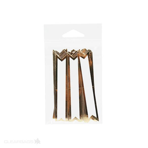 Headerbags 7,6x10,2cm Mogelijk om van bovenzijde te vullen (500 stuks) [J5T]