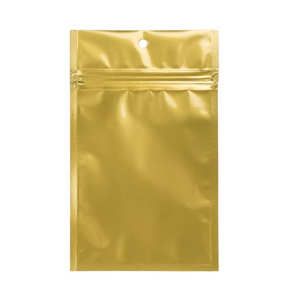 Gripzakken Goud 9x12,5cm Gemetalliseerd (100 stuks) [HZBB4MG]