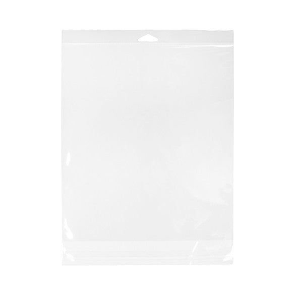 Headerbags 26x29,2cm Hersluitbaar en Kristalhelder (100 stuks) [HB1011]
