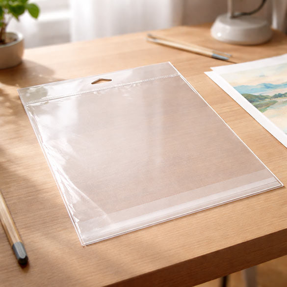 Headerbags 21,4x26cm Hersluitbaar en Kristalhelder (100 stuks) [HB108]