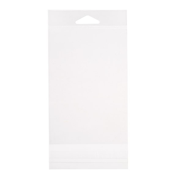 Headerbags 9,7x14,2cm Hersluitbaar en Kristalhelder (100 stuks) [HB3X5XL]