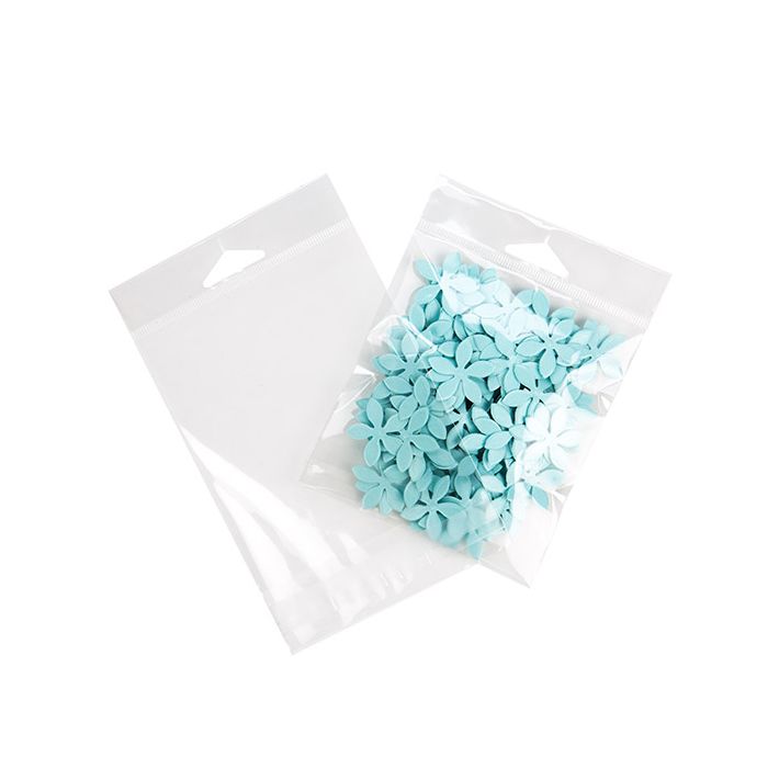 Headerbags 10.8x12.1cm Reclosable and Crystal Clear