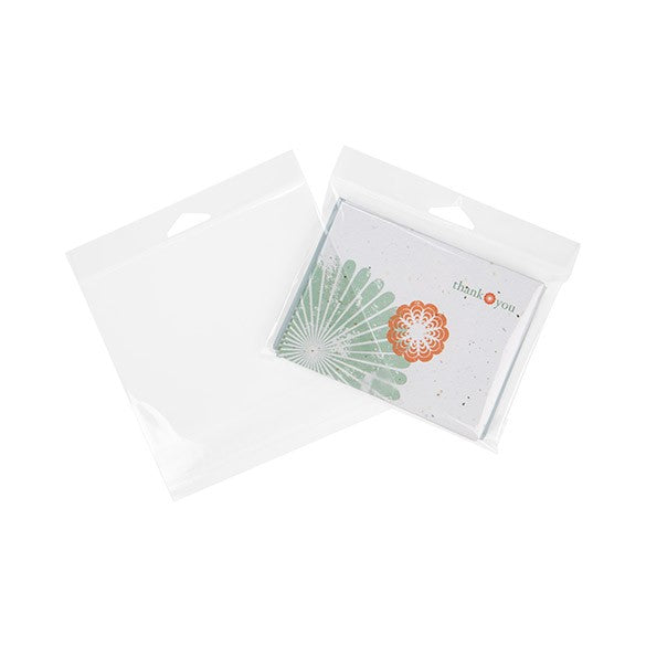 Headerbags 15,9x11,4cm Hersluitbaar en Kristalhelder (100 stuks) [HB46]