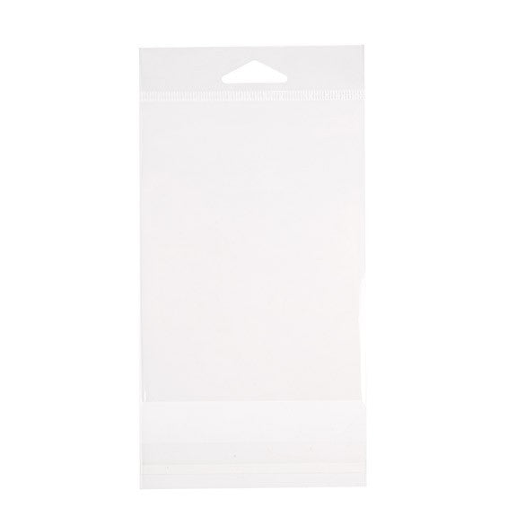 Headerbags 10,3x13,7cm Hersluitbaar en Kristalhelder (100 stuks) [HB4B1]