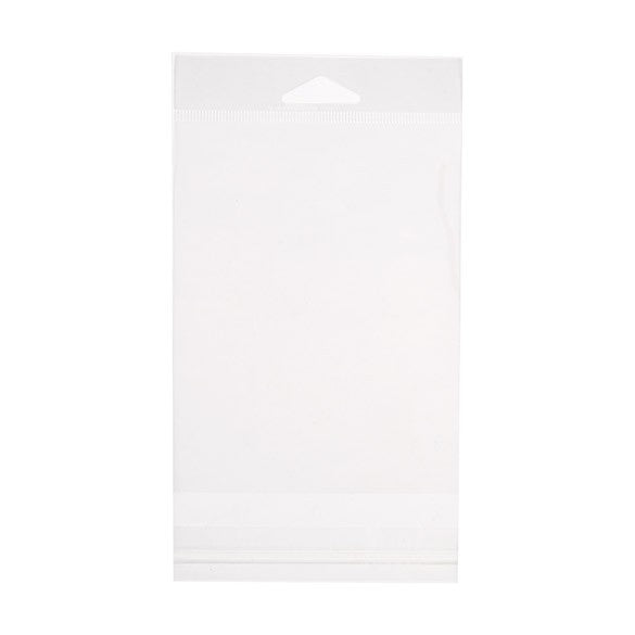 Headerbags 10,8x13,7cm Hersluitbaar en Kristalhelder (100 stuks) [HB4B2]
