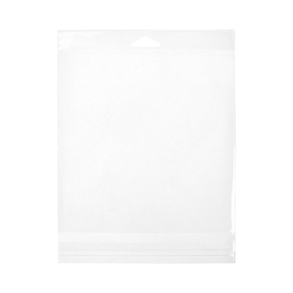 Headerbags 17x16,7cm Hersluitbaar en Kristalhelder (100 stuks) [HB6X6M]