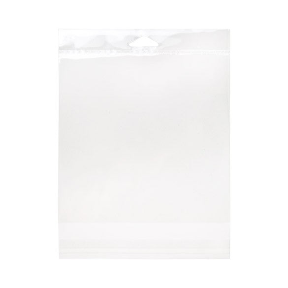 Headerbags 16,8x22,2cm Hersluitbaar en Kristalhelder (100 stuks) [HB6X8]