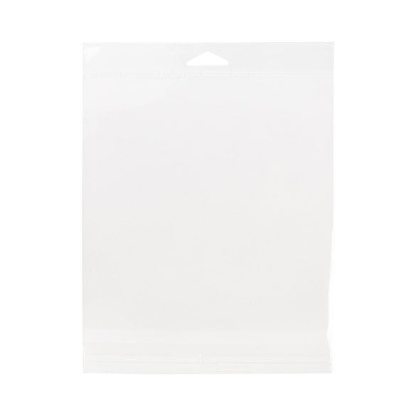 Headerbags 17,8x17,8cm Hersluitbaar en Kristalhelder (100 stuks) [HB7X7E]