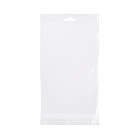 Headerbags 15,1x23,5cm Hersluitbaar en Kristalhelder (100 stuks) [HB95]