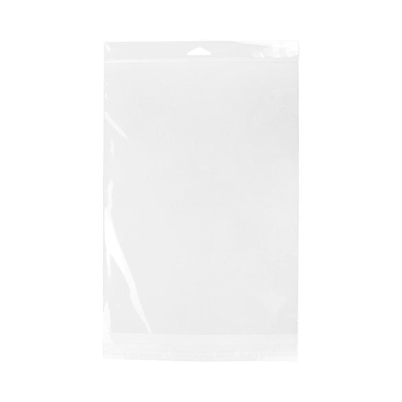Headerbags 23,5x33cm Hersluitbaar en Kristalhelder (100 stuks) [HB9X13]