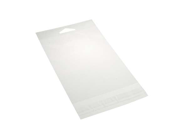 Headerbags 18,4x12,7cm Hersluitbaar en Kristalhelder (100 stuks) [HB5S]