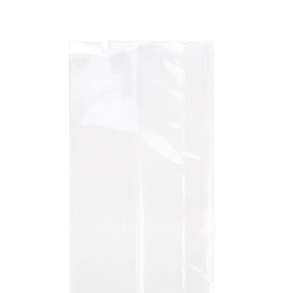 Plastic Zakken 4,4x4,4x21,6cm met zijvouw Zware Kwaliteit (100 stuks) [HDGB5]