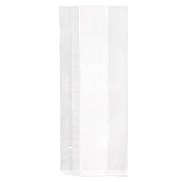 Plastic Zakken 12,7x7,6x30,5cm Gelamineerd en met zijvouw (100 stuks) [HDGB1]