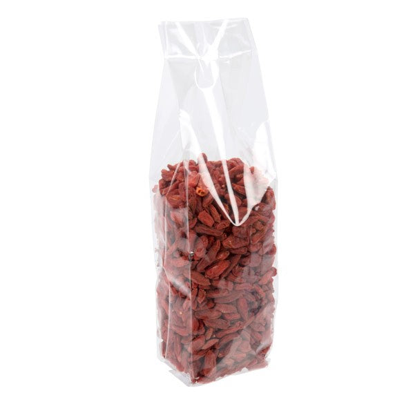 Plastic Zakken 6,4x5,1x24,8cm met zijvouw Zware Kwaliteit (100 stuks) [HDGB7]