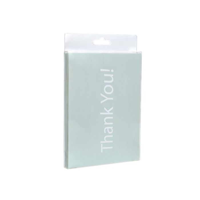 Plastic Doosjes 13,7x1,6x18,7cm met Hanggedeelte (25 stuks) [HFB1]