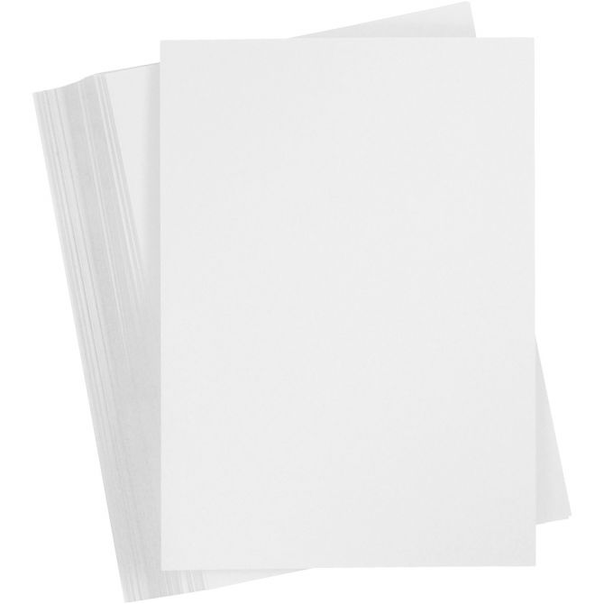 Card, A5 148x210 mm,  250 g, white, 100sheets