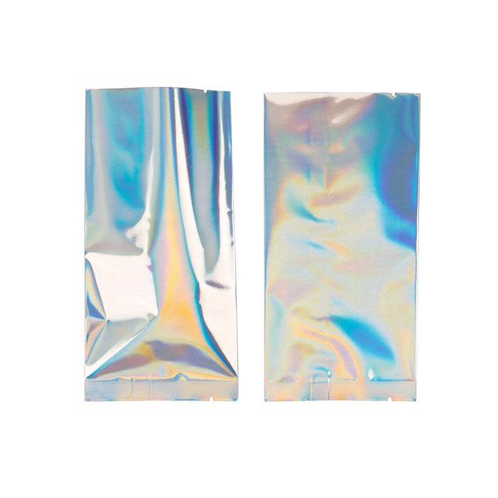 Gemetalliseerde sealbare zakken Holographic 7,6x14cm (25 Stuks) [SVP35HH]