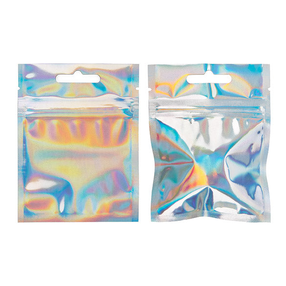 Gripzakken Holographic 7,6x7,6cm (25 Stuks) [HZBB33H]