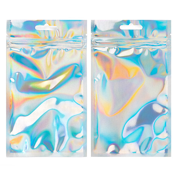 Gripzakken Holographic/Transparant 10,2x15,2cm (25 Stuks) [HZBB46CH]