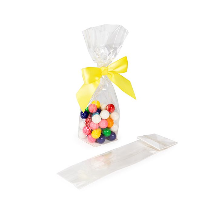 Blokbodemzakken Milieuvriendelijk thuis composteerbaar met papieren kaart 5.1x5.1x21 cm (100 stuks) [FGPBE11]