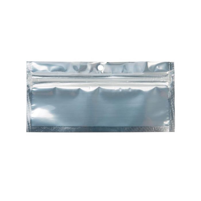 Gripzakken Transparant/Zwart 14x4,5cm (100 stuks) [HZBB8CB]