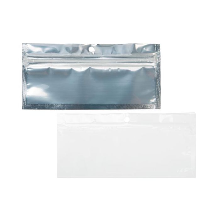 Grip Seal Bags Transparent/White 14x4.5cm