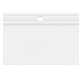 Grip Seal Bags with Hang hole 23x15cm Crystal Clear PP 50 micron