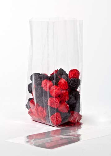 Zakken Milieuvriendelijk ECO 10,2x6,4x24,3cm met zijvouw (100 stuks) [CSG4]