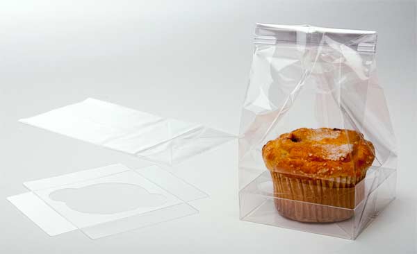 Cupcake Bags for Jumbo Singles 10,2 x 10,2 x 22,8cm