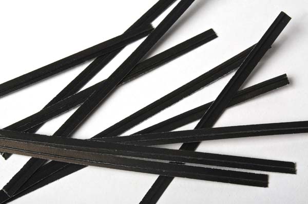 Tin Ties 10.2x0.4cm Paper Black (1.000 pieces)