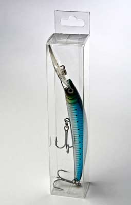 Plastic Doosjes 3,8x3,2x17,8cm met Hanggedeelte (25 stuks) [HFB222]