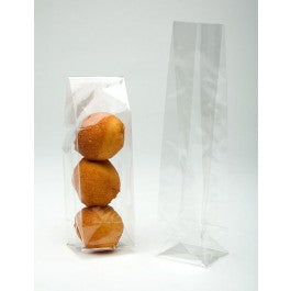 Block Bottom Bags Super Clear 4.4x4.4x21.6cm