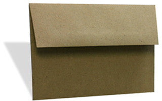 Enveloppen Bruin 12,7x12,7cm (50 stuks) [EB80]