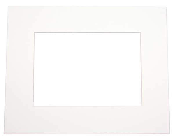 Passepartout Ivoor 32,1x47,3cm Venster - Buitenmaat 45,7x61cm (10 stuks) [MS20101]