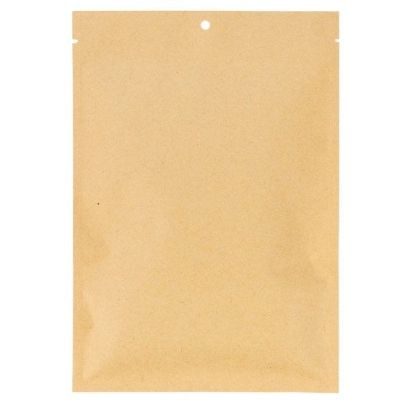 Kraft Bags Compostable 8.5x10.5cm Sealable