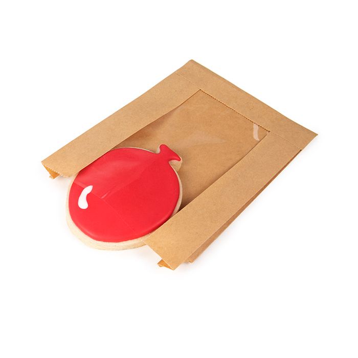 Kraft Zijvouw Zakken 13x2,9x17,8 cm (100 Stuks) [KBB6]