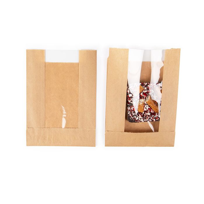 Kraft Zijvouwzakken 11x2,9x15,2 cm (100 Stuks) [KBB7]