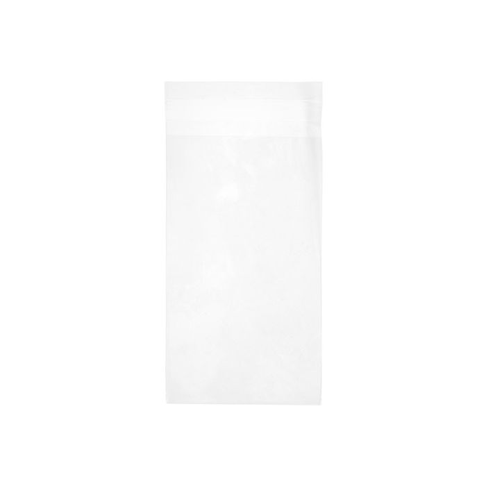 Plastic Zakken 12.3x19cm Transparant en Hersluitbaar (100 stuks) [KO-30154]