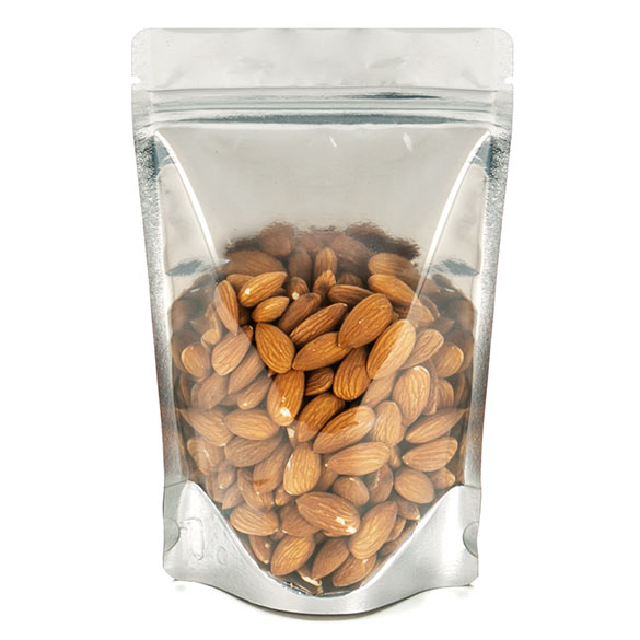 Stazakken Transparant/Kraft 13x7x20,5cm | 113 gram (100 stuks) [ZBGK3]