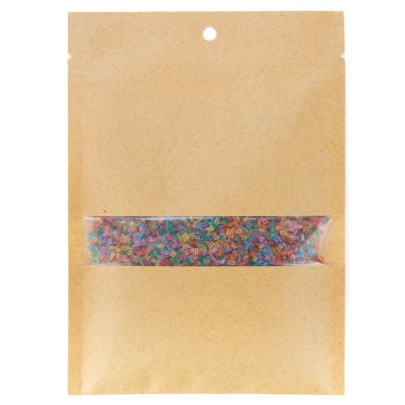 Zakken Kraft Sealbaar 11,2x15,7cm met Venster (100 stuks) [KHS46MW]